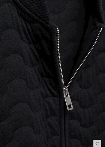 Mango Siyah Fermuarlı Kadın Ceket - Görsel 10