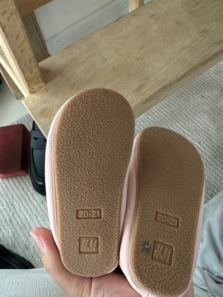 Hm Kız Çocuk Pembe Fiyonk Detaylı Babet - Görsel 5