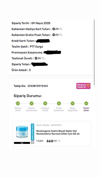 Beden Neutrogena Hydra Boost Nemlendirici
