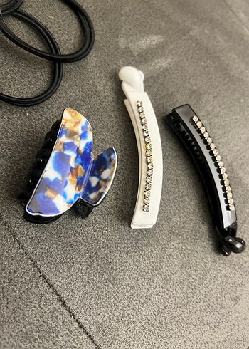 Renkli Elastik ,taşlı , Desenli ,Saç Aksesuarları - Görsel 4