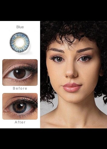 Blue lens 