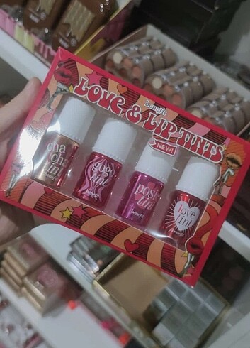 Bene tint hem allık hem ruj 4lü set