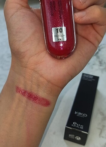 Kiko lipgloss ruj 10 