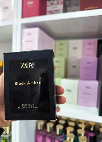 Zara black amber