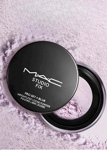 Mac Studio Fix Pro Set+Blur Pudra Mor