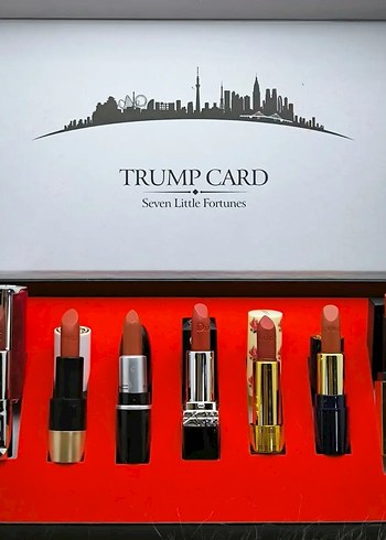 Kiko Trump Card Altın Kutuda 7 Koyu Ruj