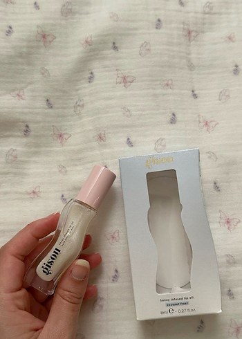 Gisou Pastel Beyaz Dudak Parlatıcısı - Görsel 2