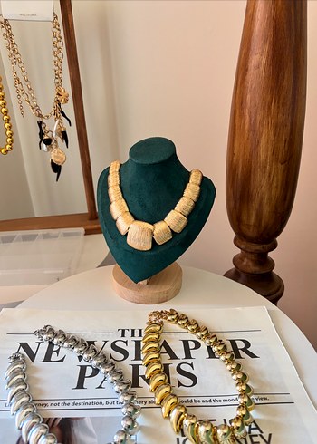 Accessorize Parıltılı Yılan Desenli Midi Zincir Kolye