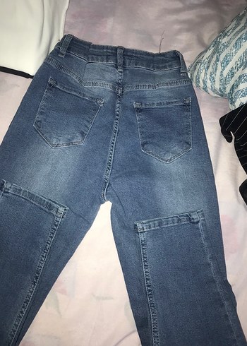 Mavi Kadın Kot Momjean - Görsel 3