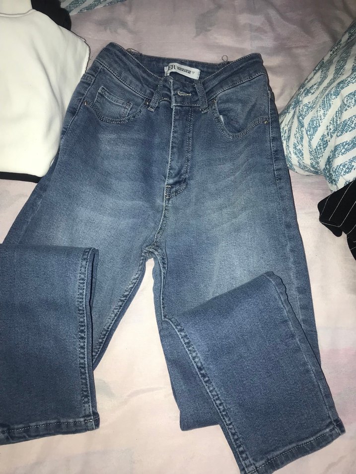 Mavi Kadın Kot Momjean - Görsel 2