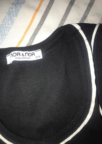 Siyah Baskılı Mini Sporcu Üstü - Görsel 2