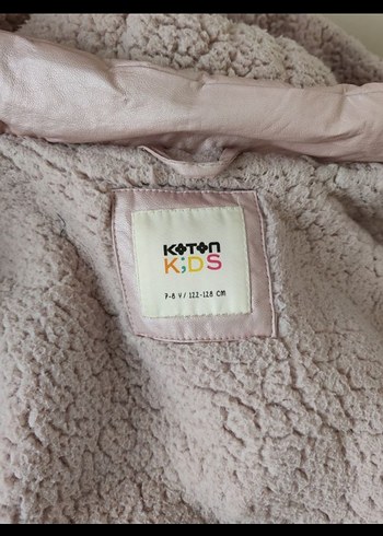 deri görünümlü içi yünlü mont - Görsel 3