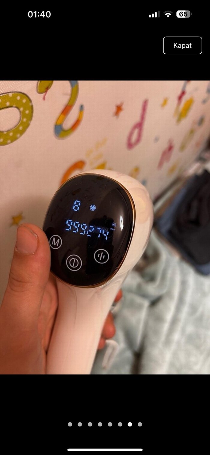 Hoppo X20 IPL Lazer Epilasyon Cihazı buz lazer - Görsel 2