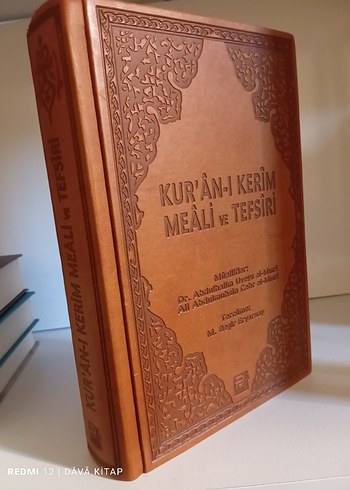 Kur'an-ı Kerim Meali ve Tefsiri Termo deri