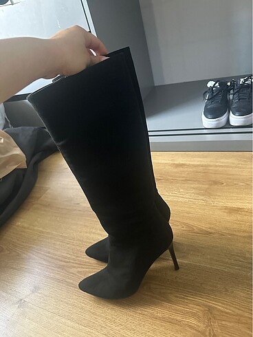 36 Beden Nine West Siyah topuklu çizme