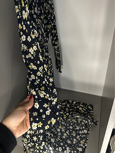 xs Beden Mango kruvaze elbise