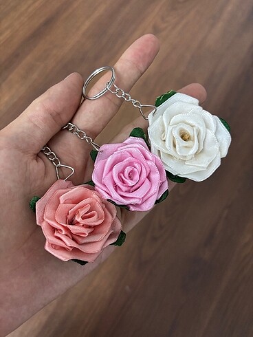 s Beden çeşitli Renk Gül anahtarlık