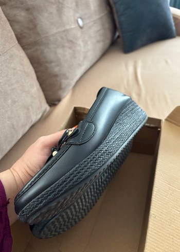 Wanetti Siyah Tokalı Kadın Babet - Görsel 2