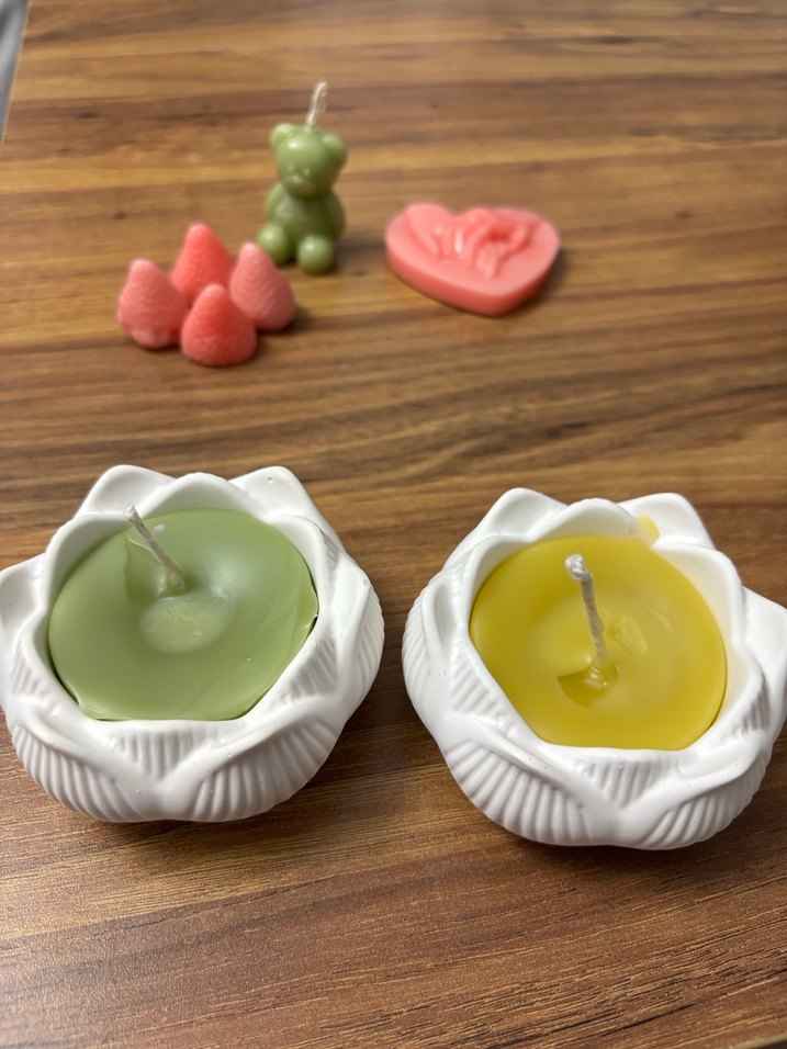 Deniz Temalı Mavi Dekoratif Mumluk Seti - Görsel 2