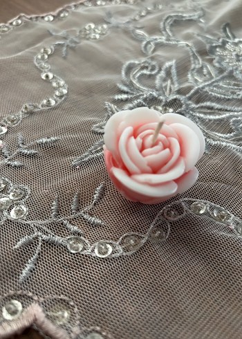 Vintage Pembe Kurdeleli Düğün Aksesuarı - Görsel 4