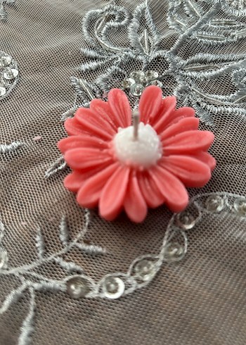 Vintage Pembe Kurdeleli Düğün Aksesuarı - Görsel 6