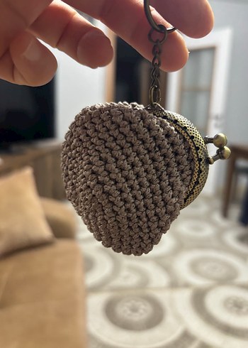 Örgü mini Cüzdan anahtarlık - Görsel 6