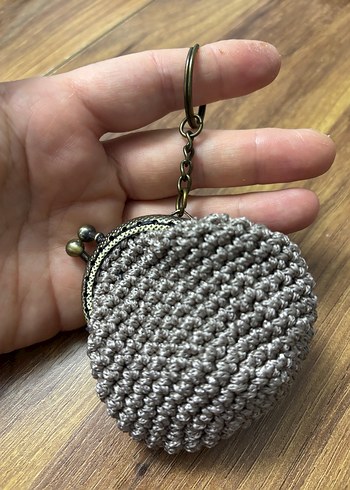 Örgü mini Cüzdan anahtarlık - Görsel 3
