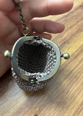 Örgü mini Cüzdan anahtarlık - Görsel 2