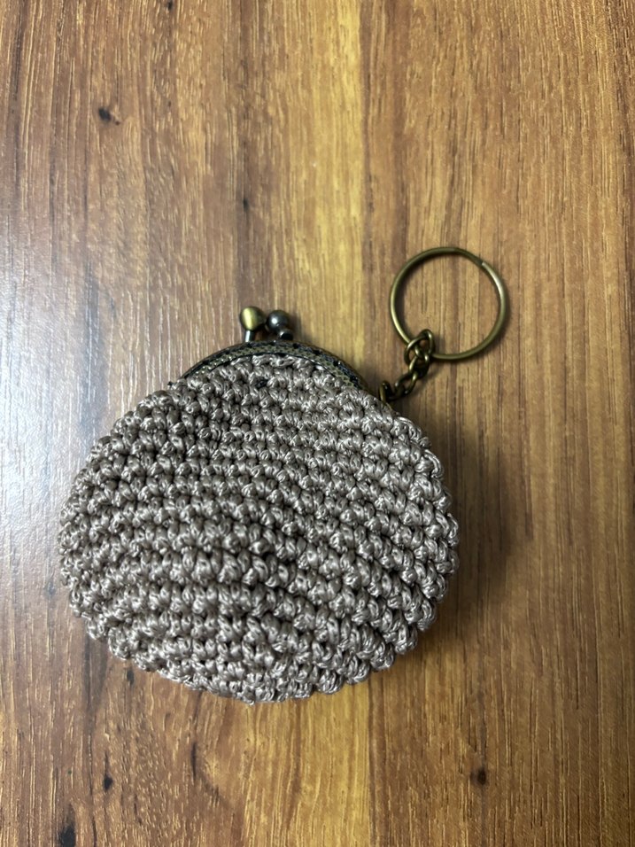 Örgü mini Cüzdan anahtarlık - Görsel 4