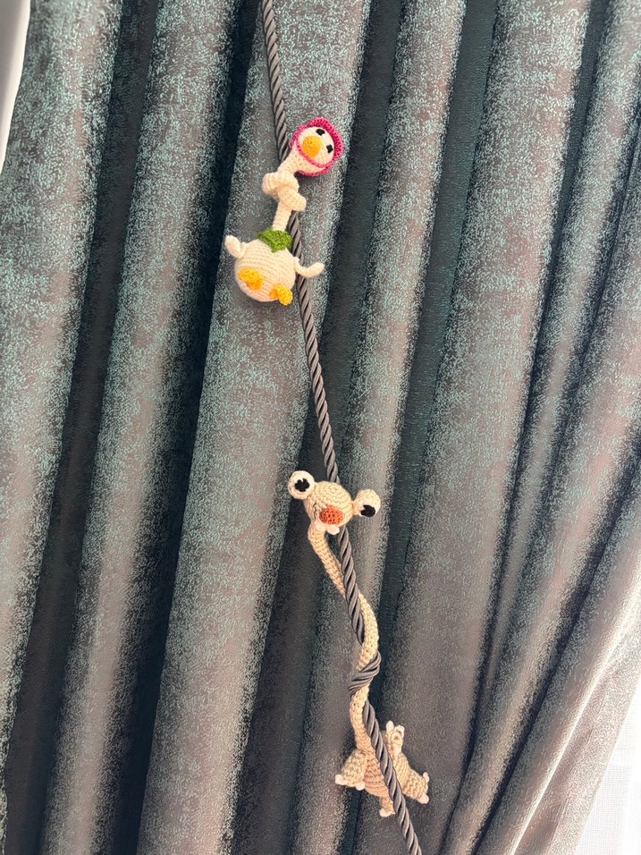 Renkli Örgü Kedi Oyuncakları sid - Görsel 2