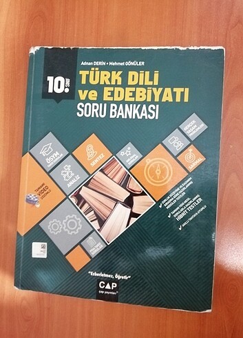 ÇAP yayınları 10.sınıf Edebiyat Soru Bankası 