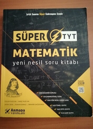 Armada yayınları TYT Matematik Soru Bankası 