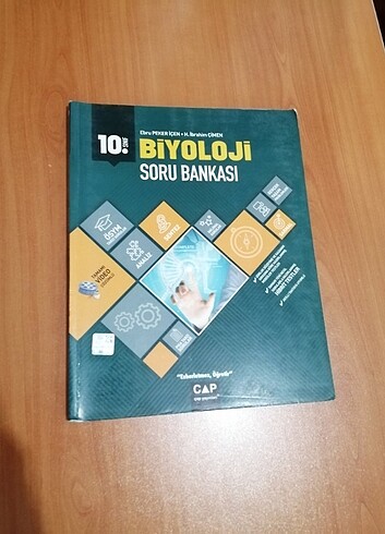 ÇAP yayınları 10.sınıf Biyoloji Soru Bankası 