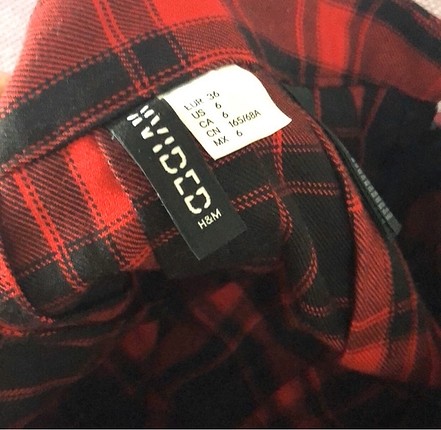 H&M Ekoseli Etek