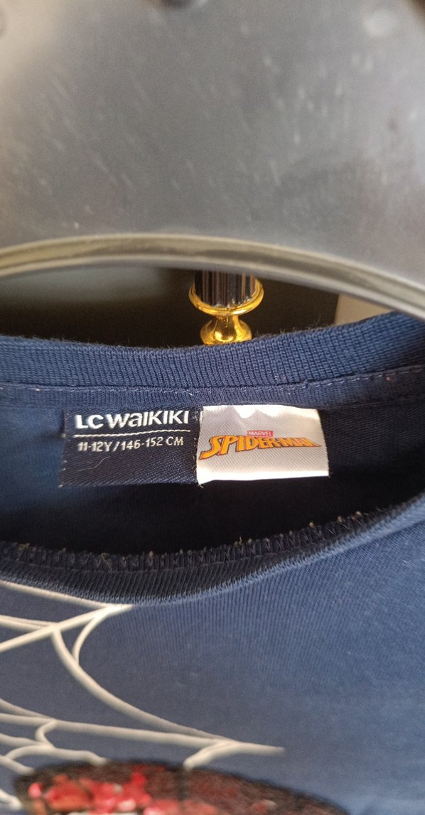 Erkek Çocuk Örümcek Adam Baskılı Uzun Kollu Tişört - Görsel 3