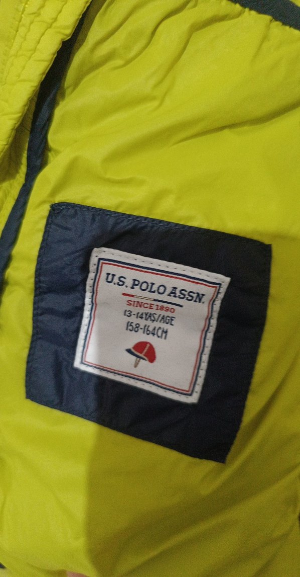 Sarı Fermuarlı Erkek Çocuk Mont - Görsel 3