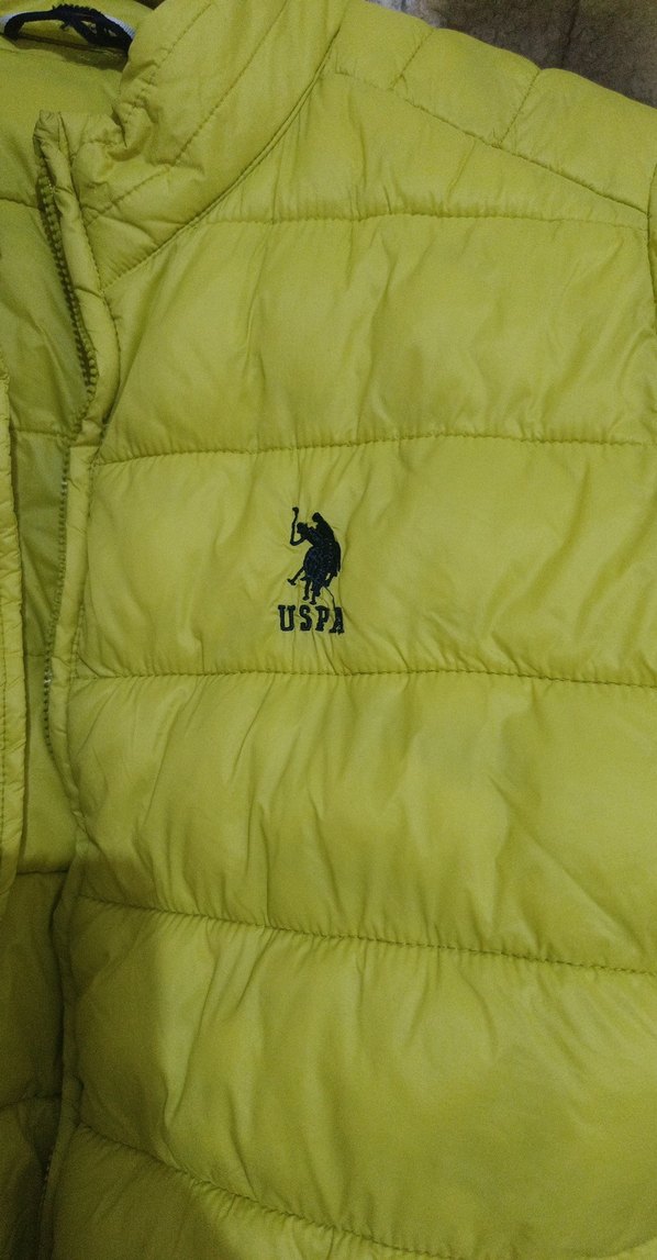 Sarı Fermuarlı Erkek Çocuk Mont - Görsel 2