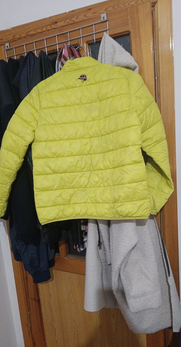 Sarı Fermuarlı Erkek Çocuk Mont - Görsel 4