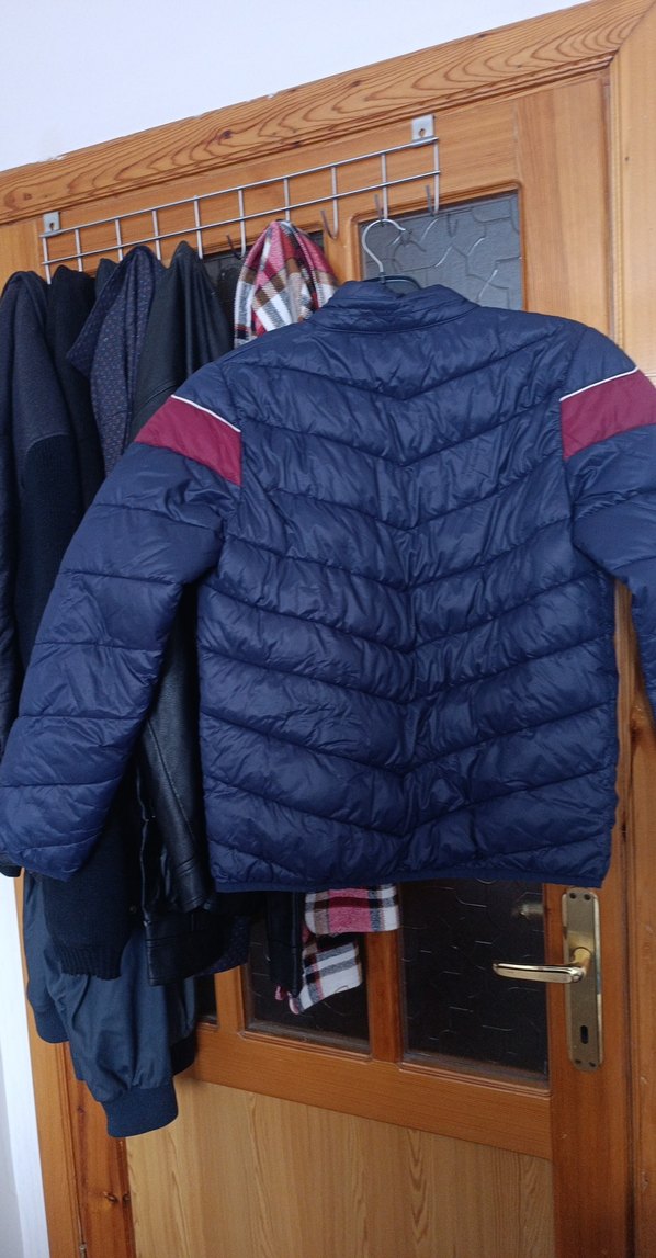 Erkek Çocuk Lacivert Kapitone Mont - Görsel 3