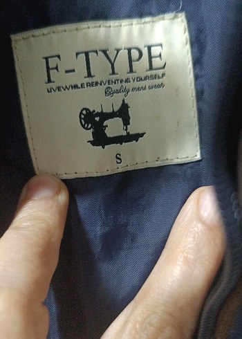 Erkek çocuk Mavi Fermuarlı Street Style Mont - Görsel 2