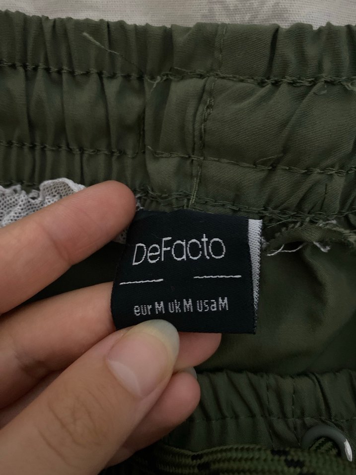 Yeşil Fermuarlı Erkek Yüzme Şortu - Görsel 3