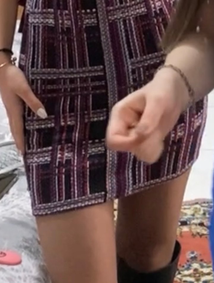 Örgü Desenli Midi Kadın Etek - Görsel 3