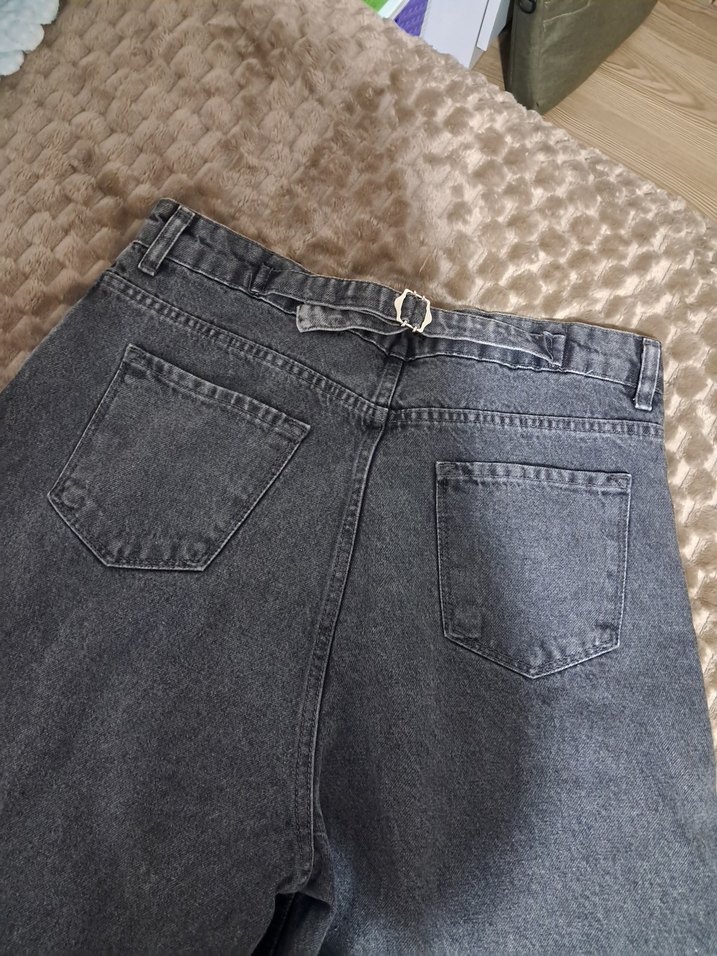 Taşlı baggy jean - Görsel 3