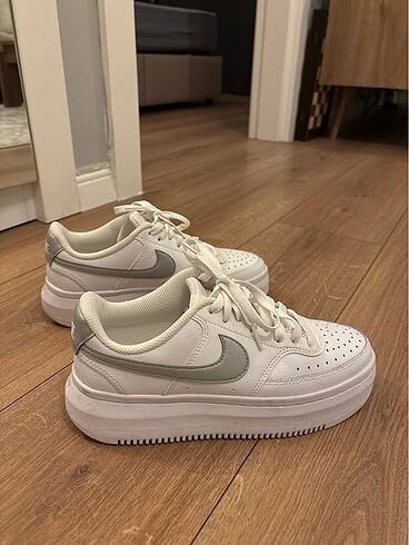 Nike Court Vision Alta Ltr Kadın Beyaz Sneaker Ayakkabı