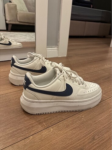Nike Court Vision Alta Ltr Kadın Beyaz Sneaker Ayakkabı