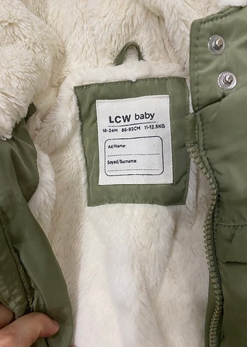 Kız Çocuk Yeşil Kürklü Kışlık Mont - Görsel 2