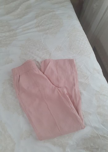 LC Waikiki Pembe Midi Kadın Kumaş Pantolon