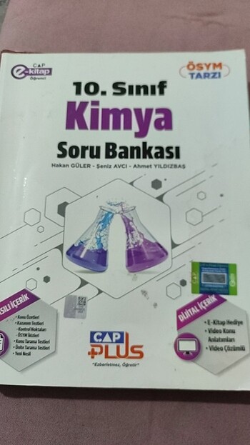 Çap yayını 10 sınıf kimya