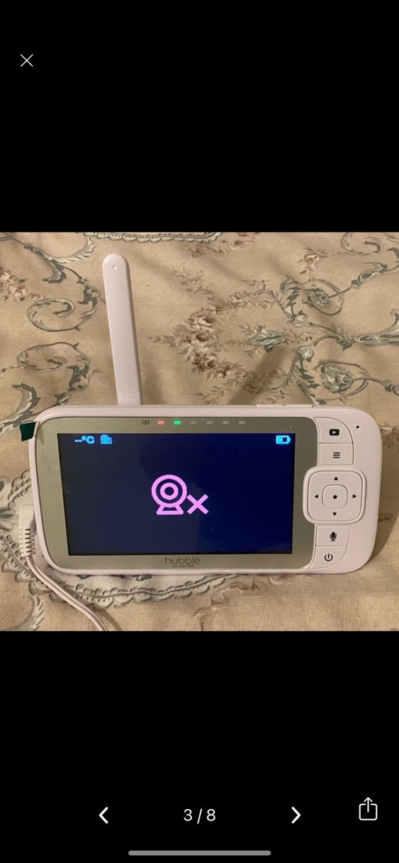 Hubble Nursery View Pro Bebek Kamerası - Görsel 3