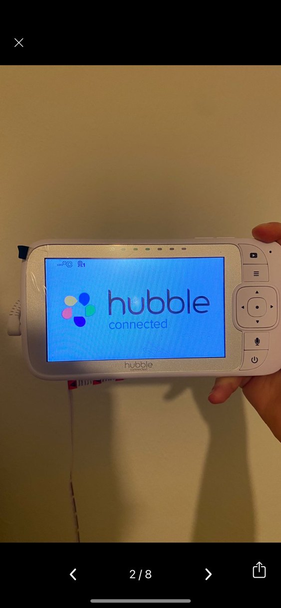 Hubble Nursery View Pro Bebek Kamerası - Görsel 2